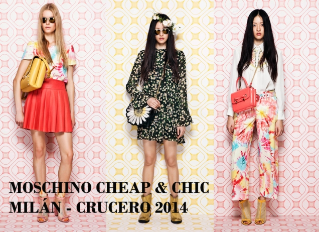 Colección Crucero 2014- Moschino Cheap & Chic